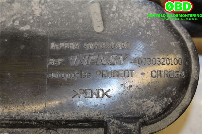 AdBlue tank til Citroën C5 2005-2008 (Type I, Fase 2) (CITROEN|1500AR|9651826480)