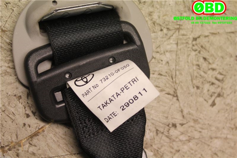 Airbag beltestrammer til Toyota Verso 2009-2016 (Type III)  (TOYOTA|732100F050B0||732100F050)