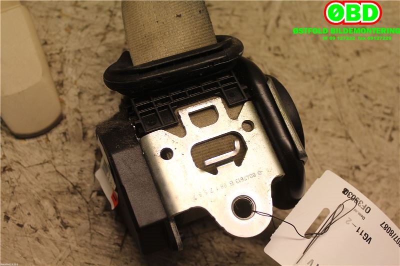 Airbag beltestrammer til Škoda Superb 2008-2015 (Type II)  (SKODA|3T1 857 701|)