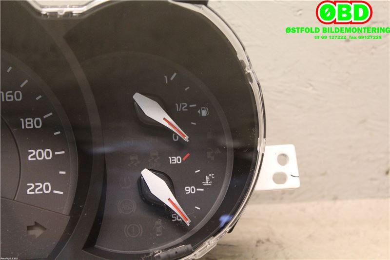 Instrumentpanel til Kia Rio 2011-2017 Type III (KIA|940261W418|)
