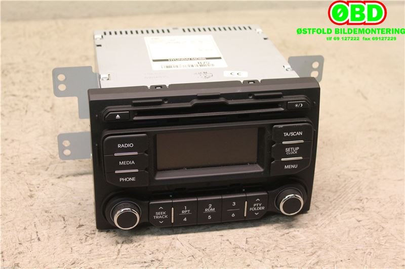 Bilstereo til Kia Rio 2011-2017 Type III (KIA|961701W750CA|)