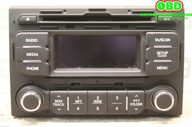 Bilstereo til Kia Rio 2011-2017 Type III (KIA|961701W750CA|)