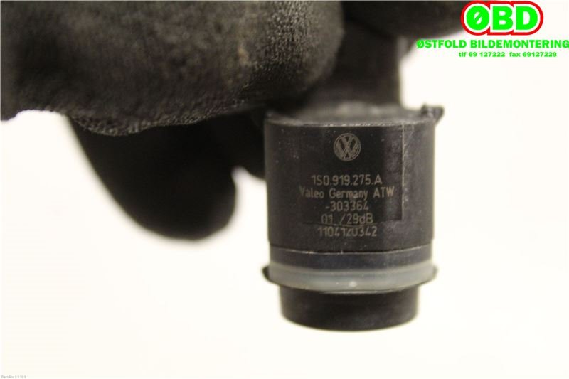 Parkeringssensor bak til Audi A3 2009-2012 (Type II, Fase 2)  (AUDI|1S0 919 275 A|1S0 919 275 D|1S0919275A)