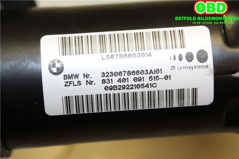 Rattaksel til BMW X6 2008-2014 (E71/E72) (E71/E72) (BMW|32306786254||32306786603)