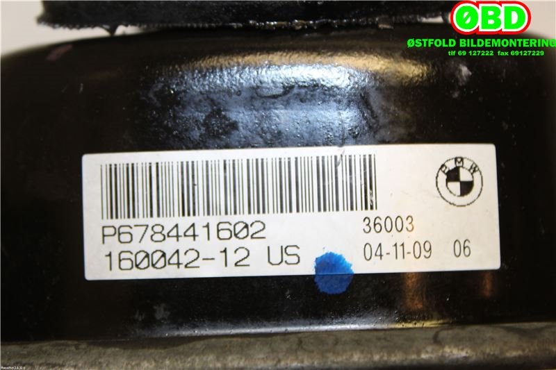 Motorfeste til BMW X6 2008-2014 (E71/E72) (E71/E72) (BMW|22116795417||678441602)