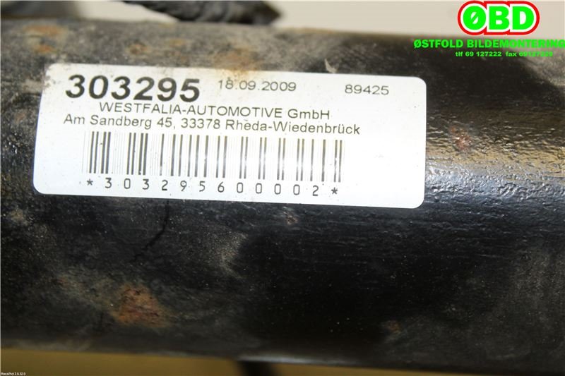 Hengerfeste til BMW X6 2008-2014 (E71/E72) (E71/E72) (BMW|71606783433||6775789)