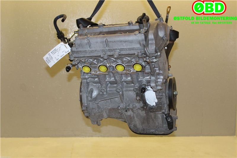 Motor bensin til Toyota Yaris 2012-2014 (Type III, Fase 1)  (TOYOTA|1900021D00|1NZFXE|)