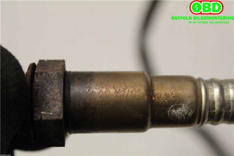 Lambdasonde til BMW 5-Serie 2010-2017 (F10/F11) (F10/F11) (BMW|11787576673|757667302|0258017187)