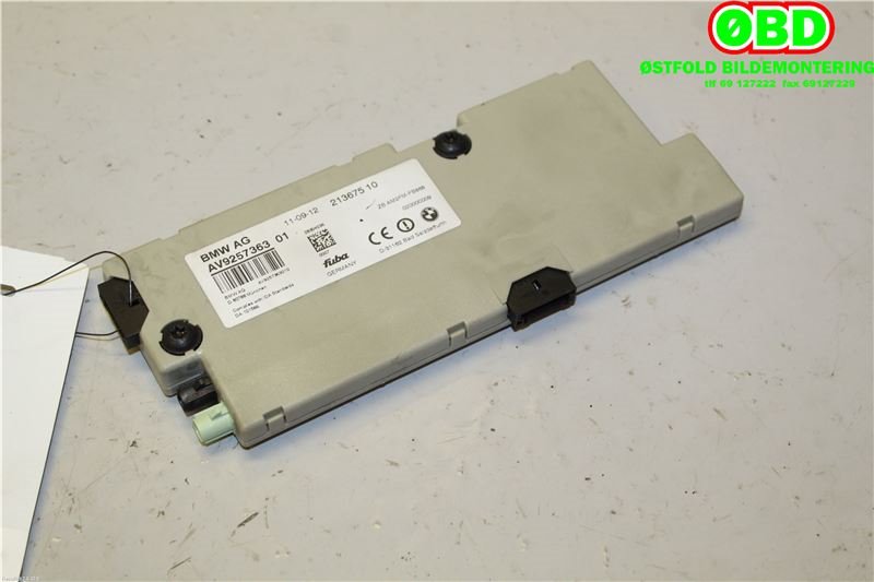 Antenne forsterker til BMW 5-Serie 2010-2017 (F10/F11) (F10/F11) (BMW|65 20 9 346 806|)