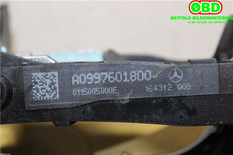 Dørhåndtak utv høyre foran til Mercedes E-Klasse 2016-2023 (W213) (W213) (MERCEDES|A 099 760 16 59|A 099 760 18 00|0997601800)