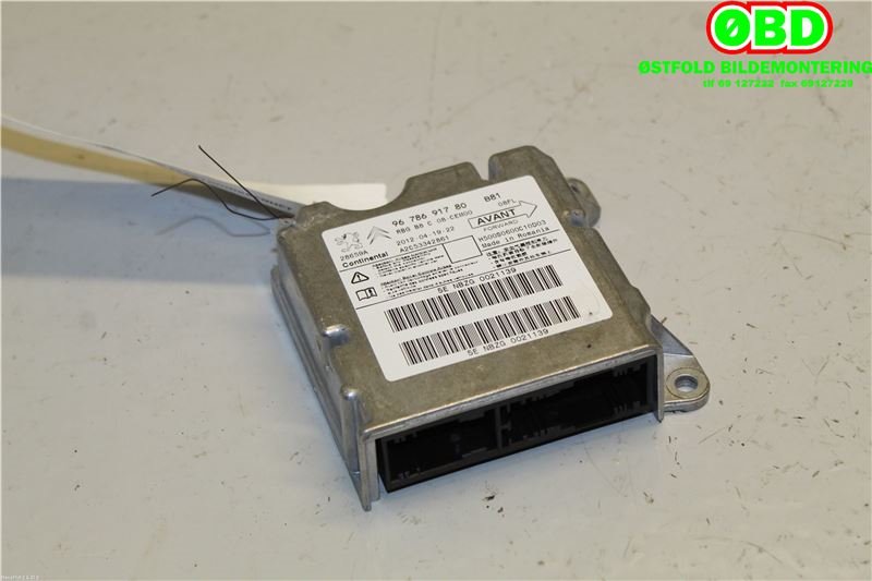 Airbag elektronikk til Citroën DS5 2012-2017 (CITROEN|9678691780|)