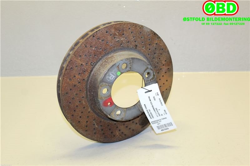 Bremseskive foran til Porsche 911 2005-2012 (997) (997) (|99635141002)