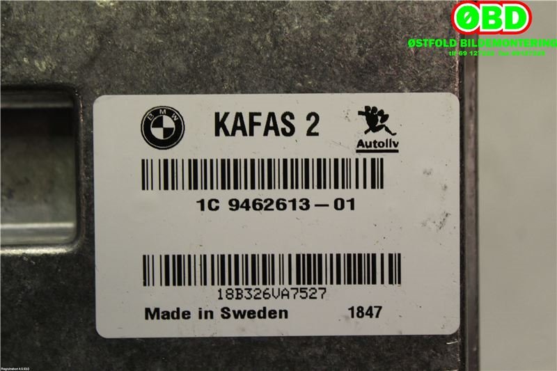 Styreenhet diverse til BMW i3 2013-2022  (BMW|66 51 5 A0B 302|66 51 5 A35 0D2|9462613)