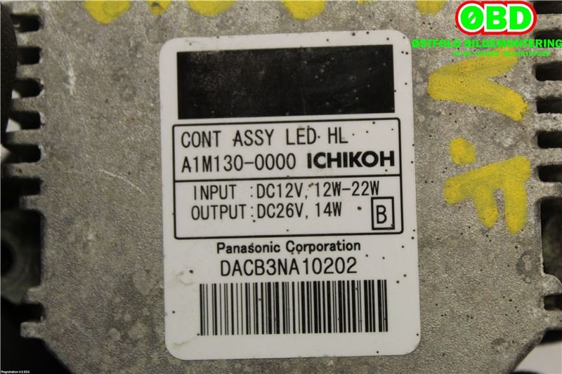 Styreenhet xenon/ballast til Nissan Leaf 2011-2017 (Type I)  (NISSAN|260553NK5A|A1M1300000)