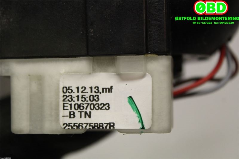 Bryter blink til Renault Captur 2013-2020 (Type I)  (RENAULT|255405718R||255675887R)