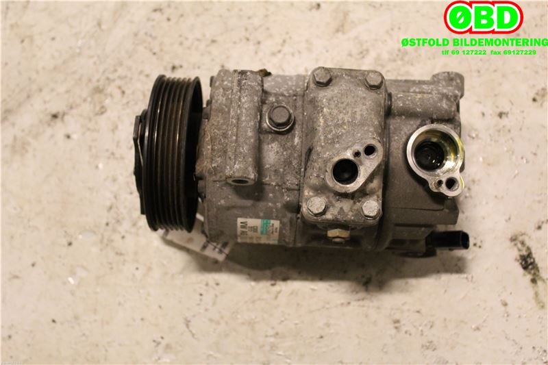 Aircondition kompressor til Audi A3 2003-2008 (Type II, Fase 1)  (AUDI|1K0 820 859 F|1K0 820 808 FX|1K0820803S)