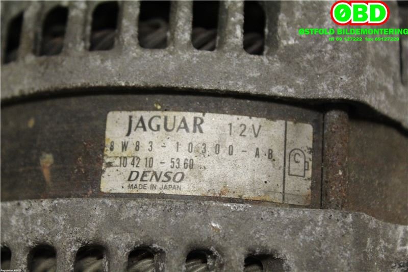 Dynamo til Jaguar XJ X351 2010-->> (JAGUAR|C2D2746|C2D59622|8W8310300AB)