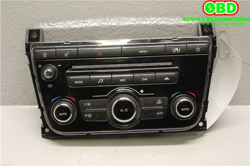 Varmeapparat betjening til Jaguar XJ X351 2010-->>  (JAGUAR|C2D16107|C2D49745|AW9318C858BD)