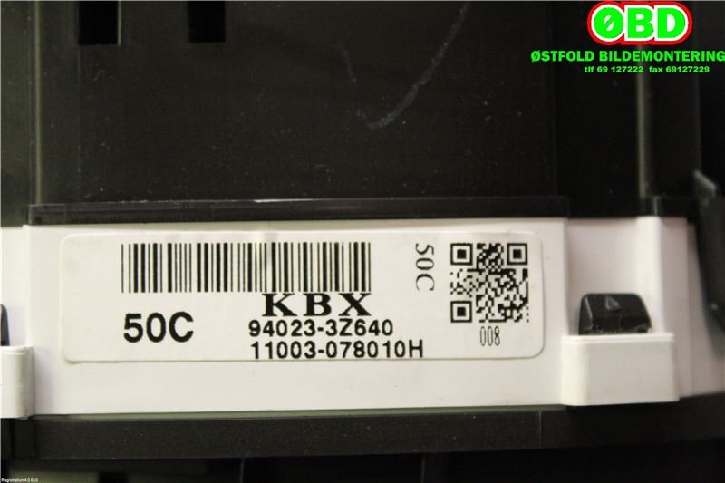 Instrumentpanel til Hyundai i40 2012-2017  (HYUNDAI|940233Z640|)