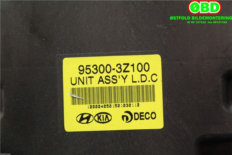 Styreenhet diverse til Hyundai i40 2012-2017 (HYUNDAI|953003Z100|)