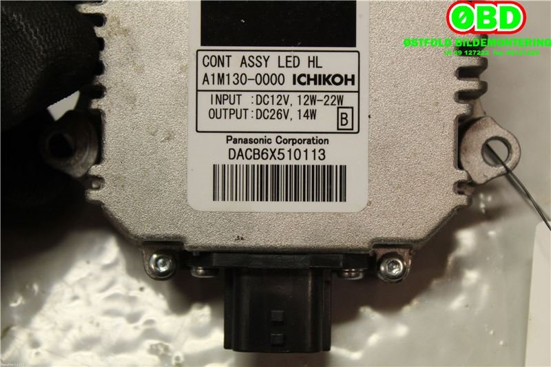 Styreenhet xenon/ballast til Nissan Leaf 2011-2017 (Type I)  (NISSAN|260553NK5A|A1M1300000)
