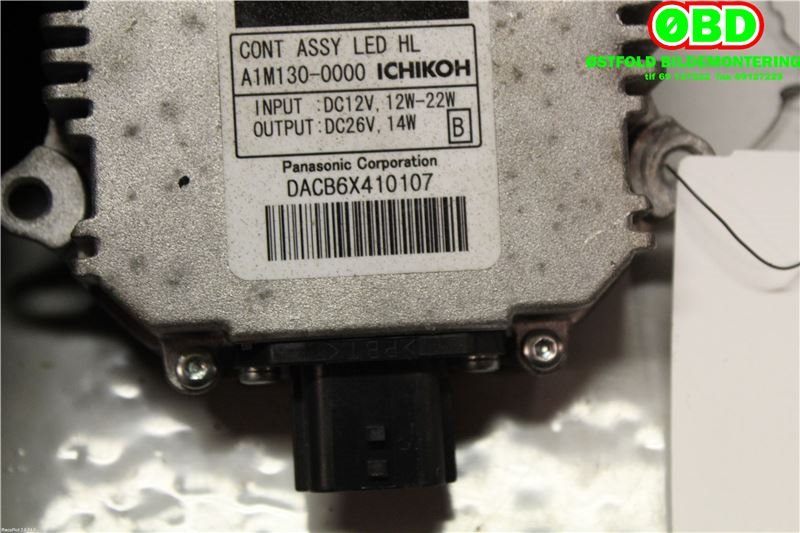 Styreenhet xenon/ballast til Nissan Leaf 2011-2017 (Type I)  (NISSAN|260553NK5A|A1M1300000)
