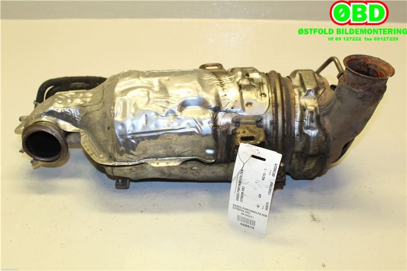 Partikkelfilter til Citroën DS3 2010-2019 (CITROEN|173884|98 034 218 80|)