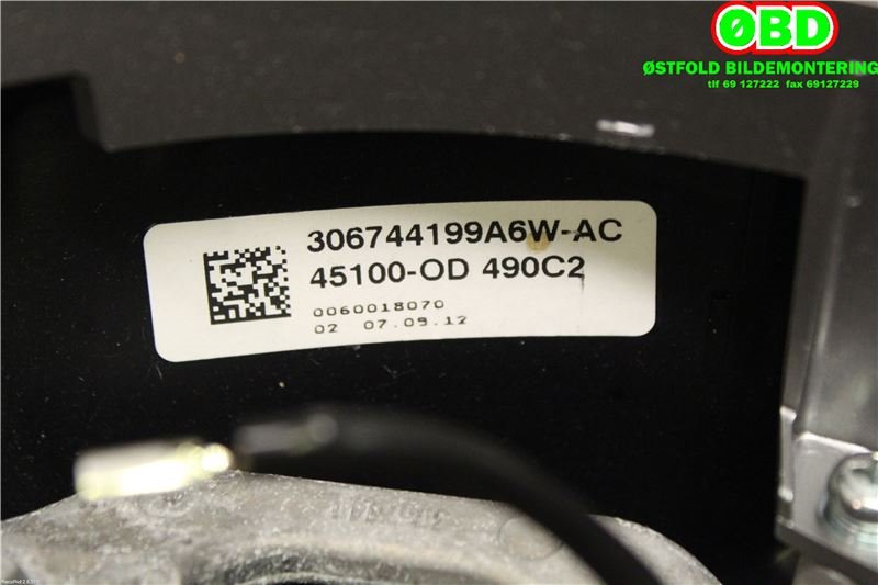 Ratt til Toyota Yaris 2012-2014 (Type III, Fase 1)  (TOYOTA|451020D300C2||451000D490C2)