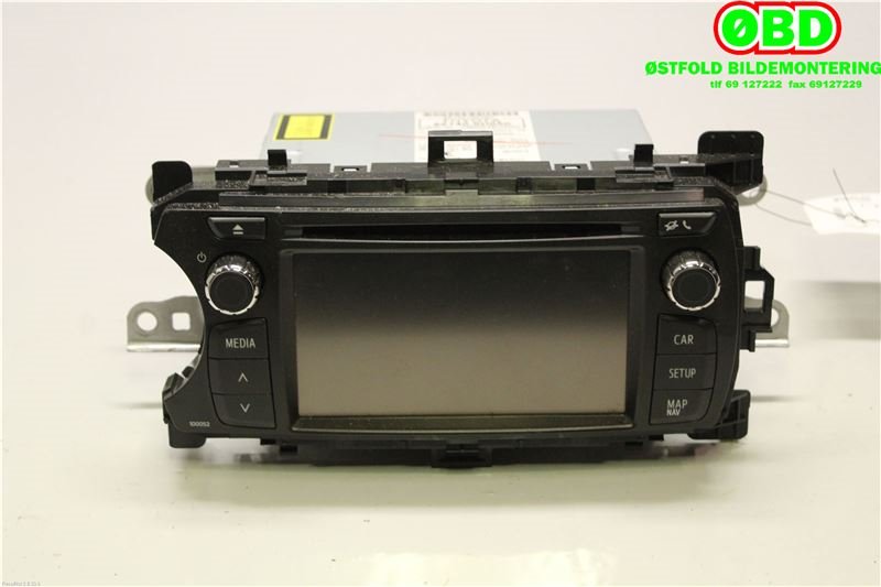Bilstereo til Toyota Yaris 2012-2014 (Type III, Fase 1)  (TOYOTA|861400D050|)