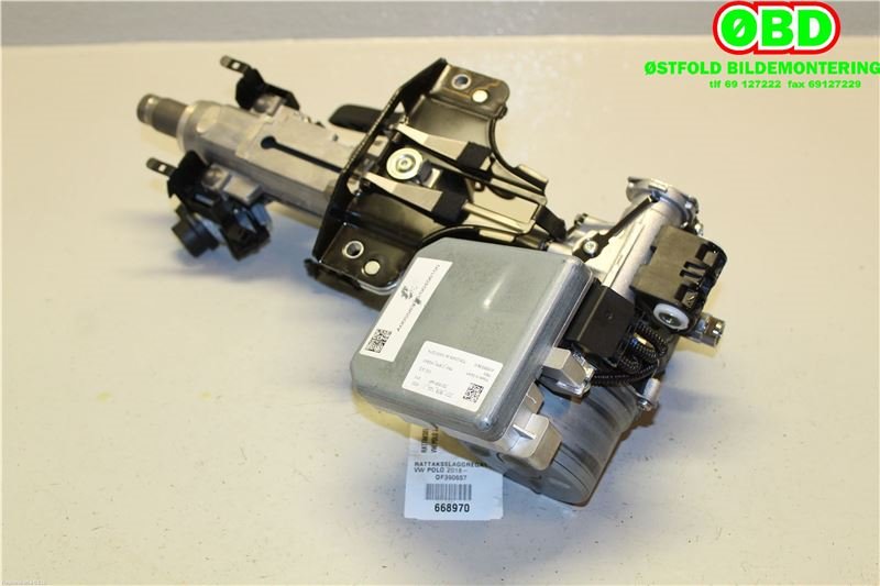 Rattaksel elektrisk servo til VW Polo 2017-2021 (Type VI, Fase 1) (VOLKSWAGEN|2Q1 423 510 BE||2Q1423510AB)