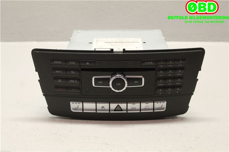 Bilstereo til Mercedes ML, 2011-2015 (Fase 1) (W166) (W166) (MERCEDES|A 166 900 24 03)
