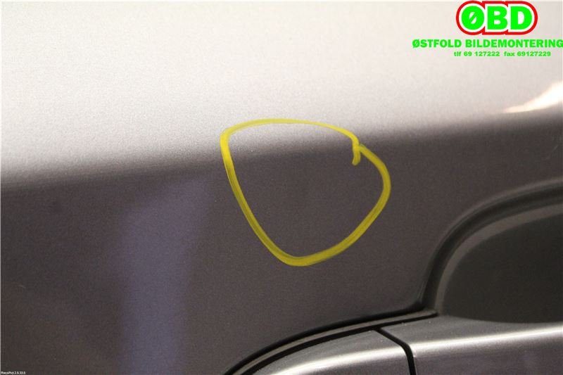 Dør høyre foran til BMW X3 2007-2010 (Fase 2) (E83) (E83) (BMW|41 00 3 451 016|)