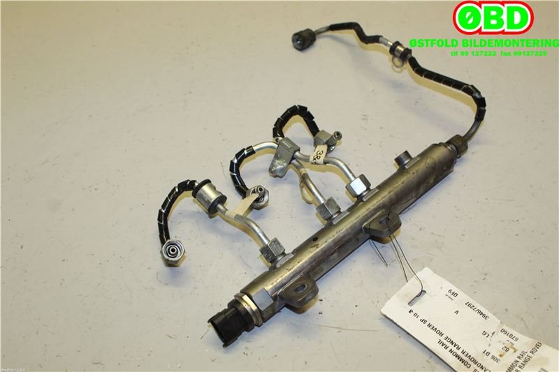 Dyseskinne (fuelrail) til Land Rover Discovery 2009-2017 (Type IV)  (LR013183|LR164041|9X2Q9D280FA)