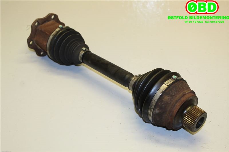 Drivaksel høyre foran til Audi A4 2007-2014 (Type IV) (B8) (B8) (AUDI|8K0 407 271 Q|8K0 407 271 AJ|)