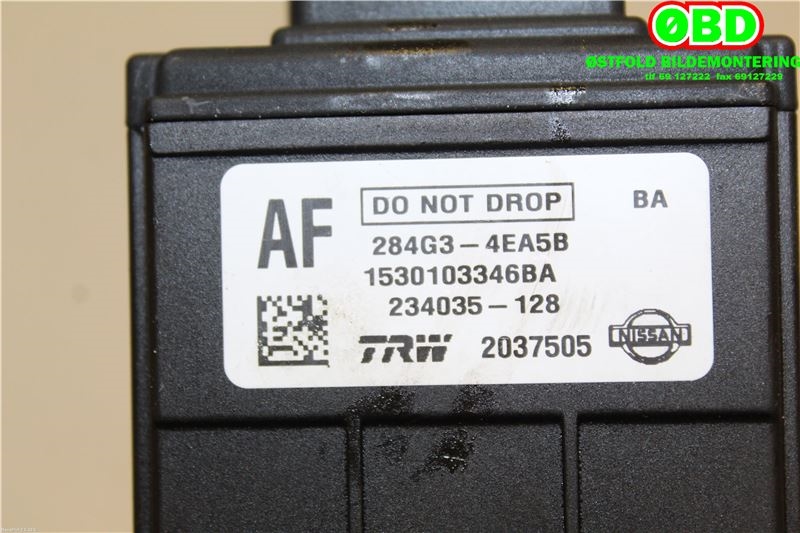 Kamera til Nissan Qashqai 2014-2021 (Type II)  (NISSAN|284G34EA5B|)