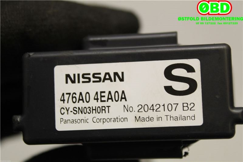 Styreenhet diverse til Nissan Qashqai 2014-2021 (Type II)  (NISSAN|476A04EA0A|)