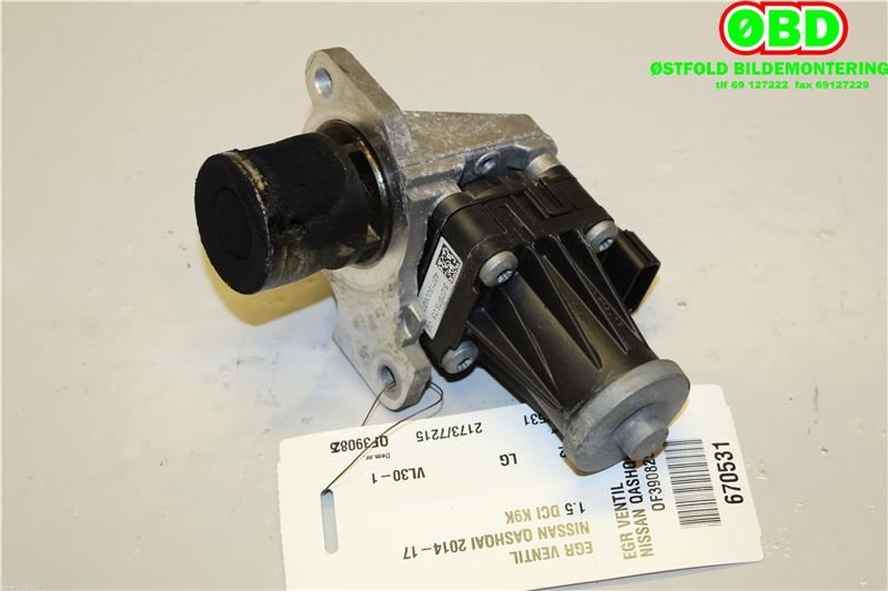 EGR-ventil til Nissan Qashqai 2014-2021 (Type II)  (NISSAN|1471000Q1D|)