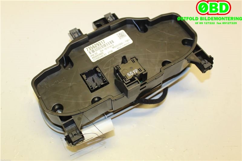 Varmeapparat betjening til Fiat 500 2008-2020 (FIAT|735629317|)