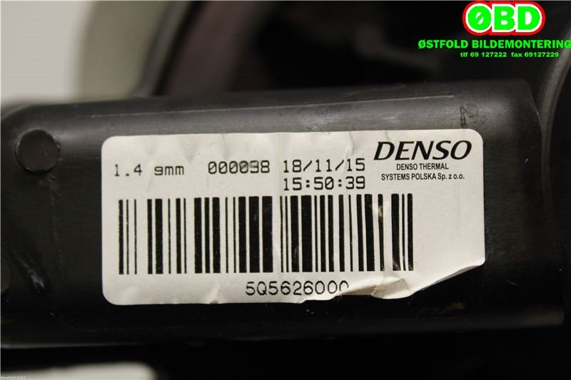 Varmeapparat motor til Fiat 500 2008-2020  (FIAT|77367983|5Q5626000|)