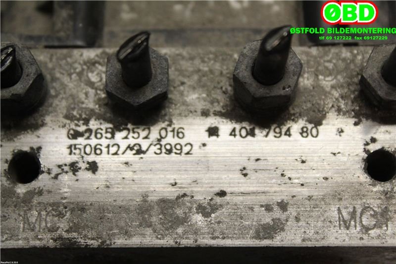 ABS sentral til Citroën Jumpy 2007-2016 (Type II) (CITROEN|4541EN|0265252016|1440179480)