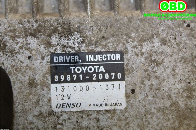 Styreenhet diverse til Toyota Verso 2004-2009 (Type II)