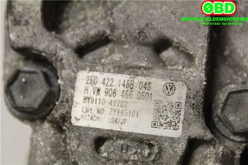 Servo pumpe mekanisk til VW Crafter 2011-2016 (Type I, Fase 2) (VOLKSWAGEN|2E0 422 145 B||2E0422145B)