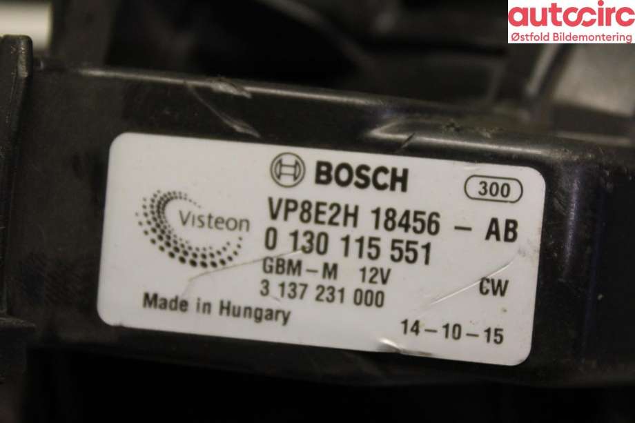 Varmeapparat motor til Ford Fiesta 2013-2017 (Type VI, Fase 2)  (FORD|1790329|)