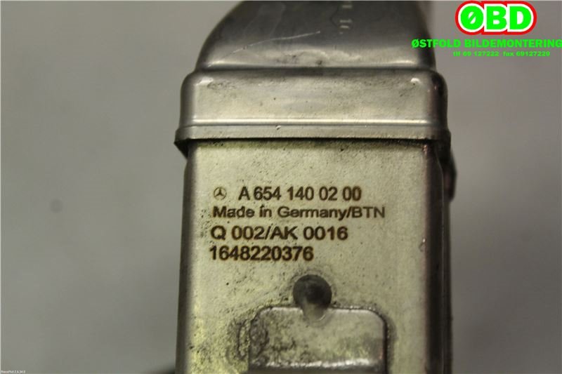 EGR-ventil til Mercedes E-Klasse 2016-2023 (W213) (W213) (MERCEDES|A 654 140 04 60||6541400460)