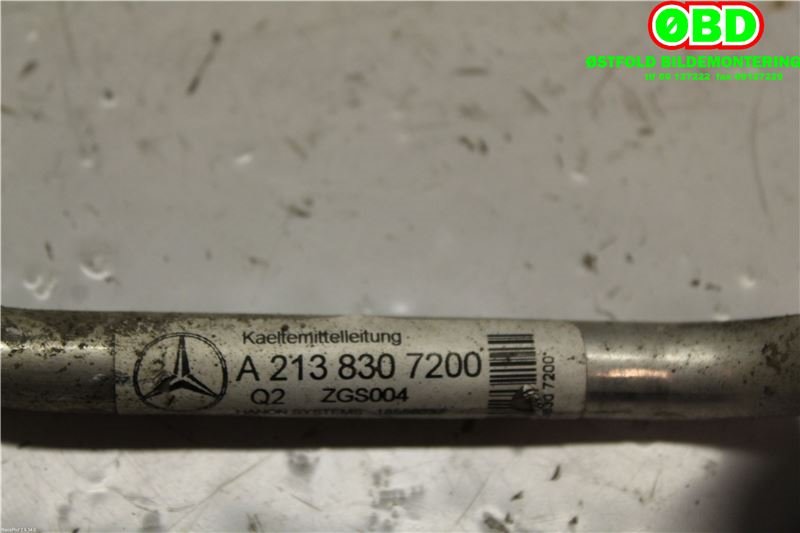 Aircondition rør til Mercedes E-Klasse 2016-2023 (W213) (W213) (MERCEDES|A 213 830 72 00||2138307200)