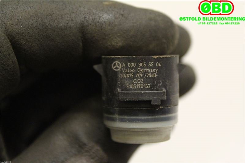 Parkeringssensor bak til Mercedes E-Klasse 2016-2023 (W213) (W213) (MERCEDES|A 000 905 55 04||0009055504)