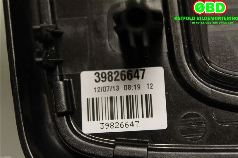 Bryter diverse til Volvo XC60 2014-2017 (Type I, Fase 2)  (VOLVO|39826647|)