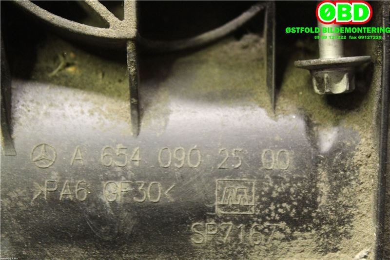 Manifold innsug til Mercedes E-Klasse 2016-2023 (W213) (W213) (MERCEDES|A 654 090 25 00|A 654 090 35 00|6540902500)
