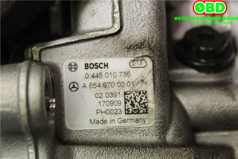 Dieselpumpe til Mercedes E-Klasse 2016-2023 (W213) (W213) (MERCEDES|A 654 070 43 01||6540700001)