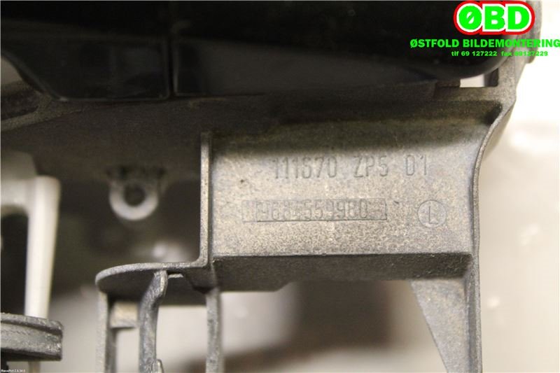 Dørhåndtak utv høyre bak til Peugeot 5008 2010-2017 (Type I)  (PEUGEOT|9101 KH|)